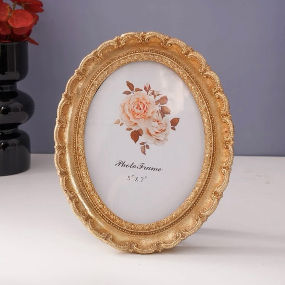 Brand new bling bling oval photo frame